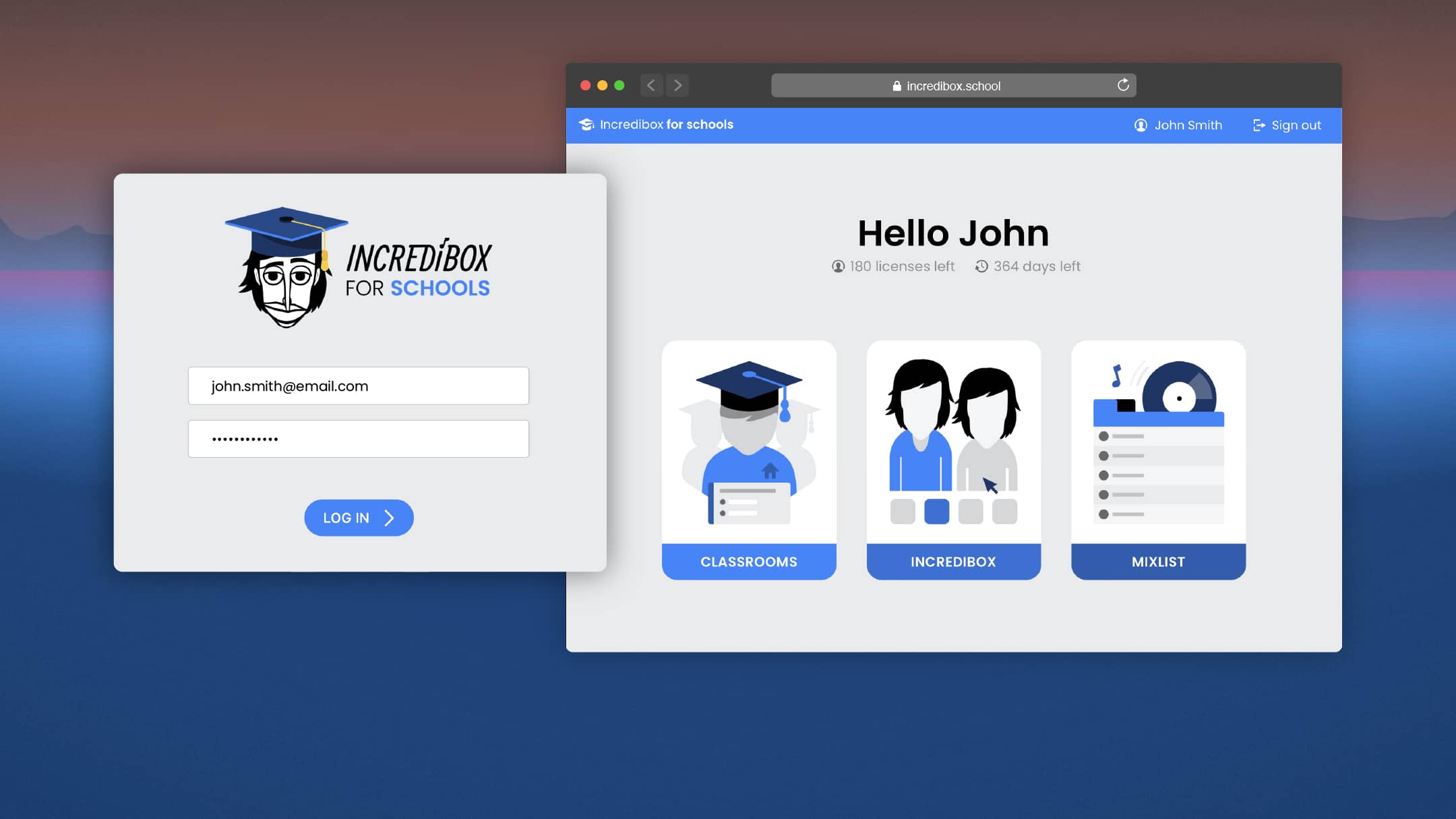 Dedicated access for schools - Incredibox for schools