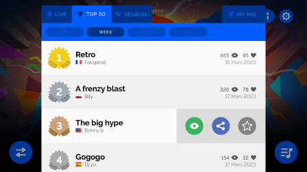 Incredibox Top 50 screenshot - Top 50 rating