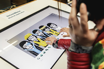 Incredibox at Aquarium - Nancy - Credit photo : the.digital.Garden